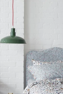 Pillowcase Made With Liberty Fabric in Donna Leigh Silver