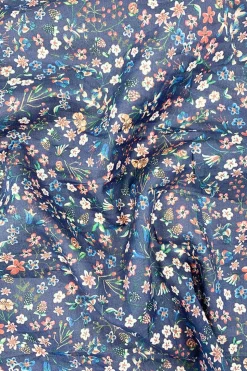 Pillowcase Made With Liberty Fabric in Donna Leigh Aubergine