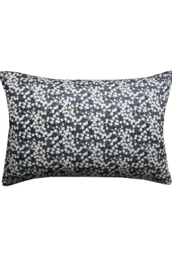 Pillowcase Made With Liberty Fabric in in Mitsi Charcoal
