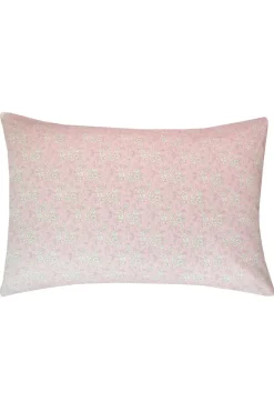 Pillowcase Made With Liberty Fabric in Capel Pink