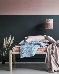 Pillowcase Made With Liberty Fabric in Capel Pink