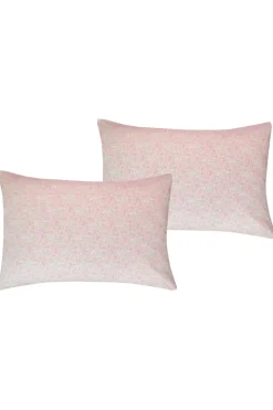 Pillowcase Made With Liberty Fabric in Capel Pink