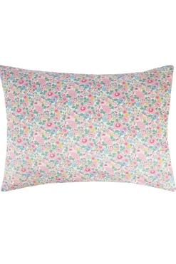 Pillowcase Made With Liberty Fabric in Betsy Candy Floss