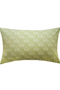Pillowcase Made With Liberty Fabric in Capel Pistachio