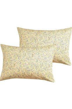 Pillowcase Made With Organic Liberty Fabric in Donna Leigh