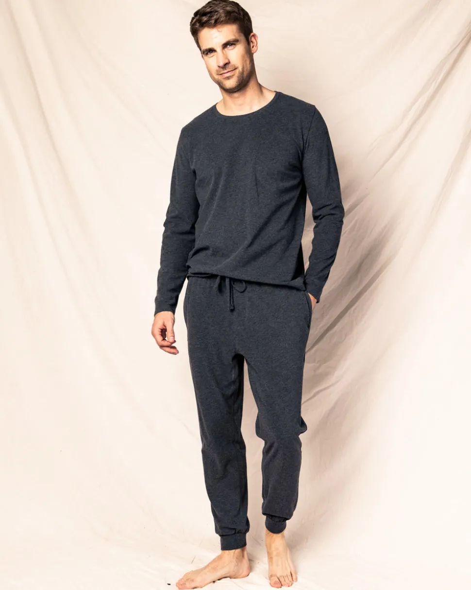 Pima Cotton Men's Dark Heather Pants