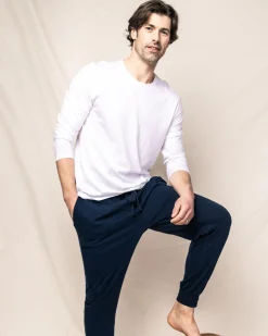 Pima Cotton Men's Navy Pants