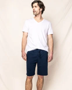 Pima Cotton Men's Navy Shorts