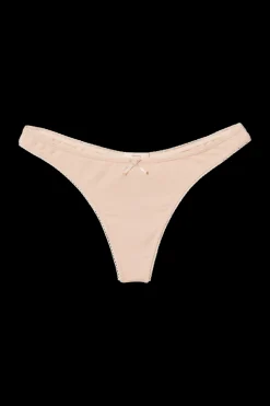 Pima Stretch Cotton Thong