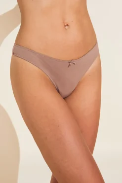 Pima Stretch Cotton Thong