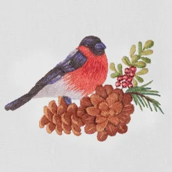 Pinecone Bird Hand Towel