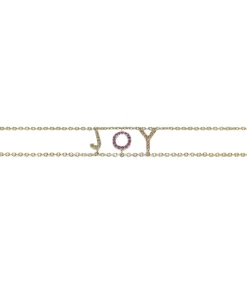 Pink & Yellow Sapphire ‘Joy’ Say Something Bracelet