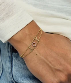 Pink & Yellow Sapphire ‘Joy’ Say Something Bracelet