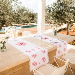 Pink Corallo Table Runner