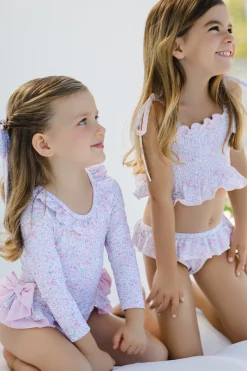 Pink Ditsy Floral Bikini