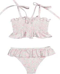 Pink Ditsy Floral Bikini