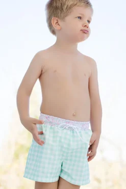 Pink Ditsy Floral Trunks