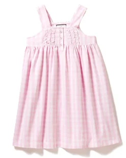 Pink Gingham Charlotte Nightgown