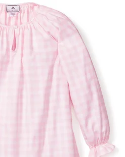 Pink Gingham Delphine Nightgown