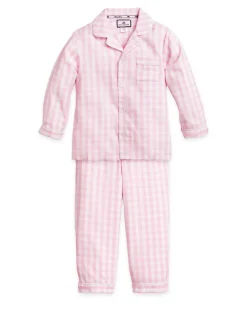Pink Gingham Pajama Set