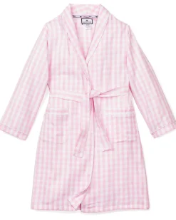 Pink Gingham Robe