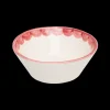 Pink Scallop Bowl