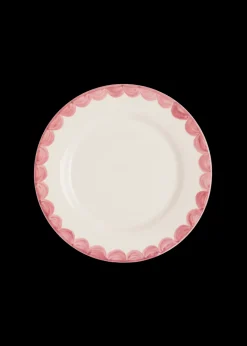Pink Scallop Side Plate