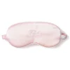 Pink Silk Bride Sleep Mask