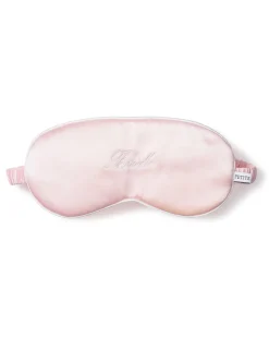 Pink Silk Bride Sleep Mask