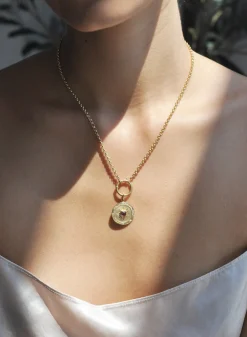 Pink Tourmaline Heart Starlight Pendant