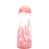 Pink Transparent Spotted Carafe