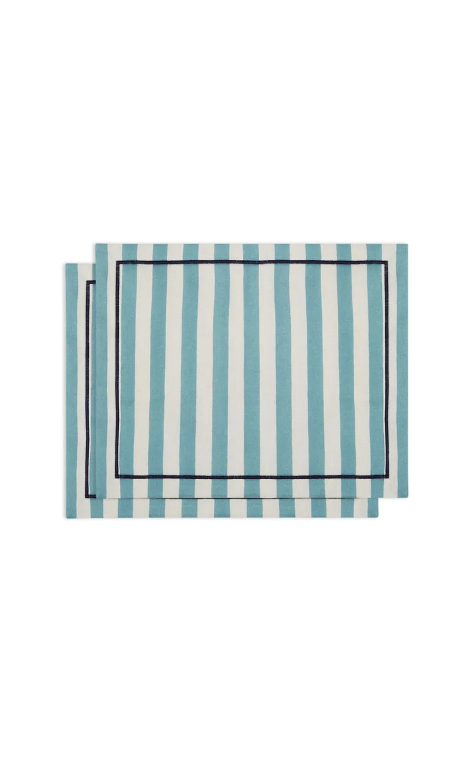 Placemat in Riviera Celeste Sky Blue, Set of 2