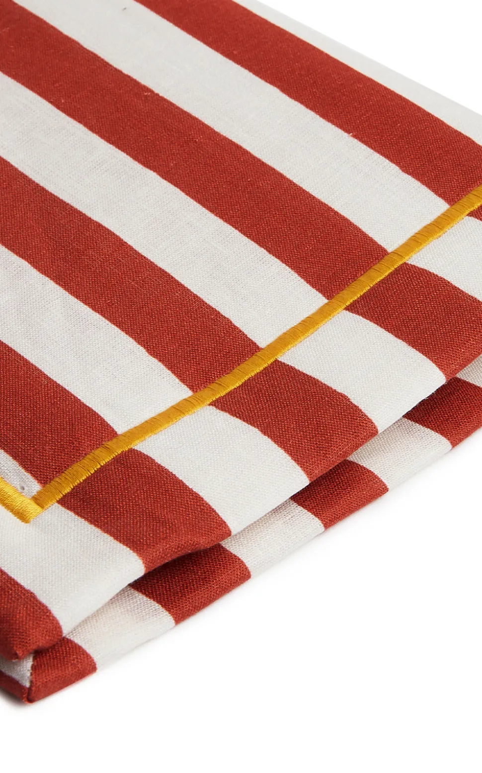 Placemat in Riviera Mattone, Set of 2