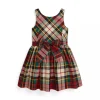 Plaid Taffeta Dress