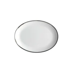 Platinum Edge Oval Platter