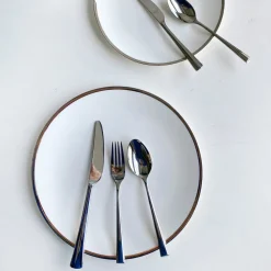 Platinum Edge Plate, Set of 2