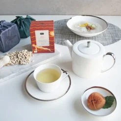 Platinum Edge Set of 2 Cup and Saucer