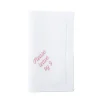 Please Leave by 9 Dinner Napkins, Set of 12