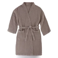 Plush Waffle Bathrobe