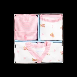 Polo Bear Cotton 3-Piece Gift Set