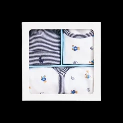 Polo Bear Cotton 3-Piece Gift Set