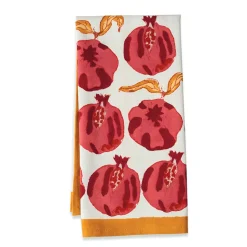 Pomegranate Tea Towels, Set of 3