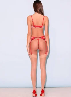 Pomodoro Embroidery V-String