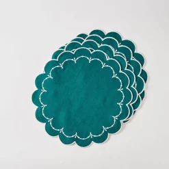Poppy Forest Green Placemat, Set of 4