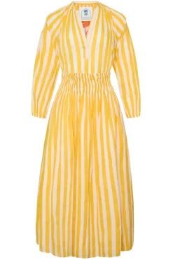 Porto Skirt in Yellow Stripe
