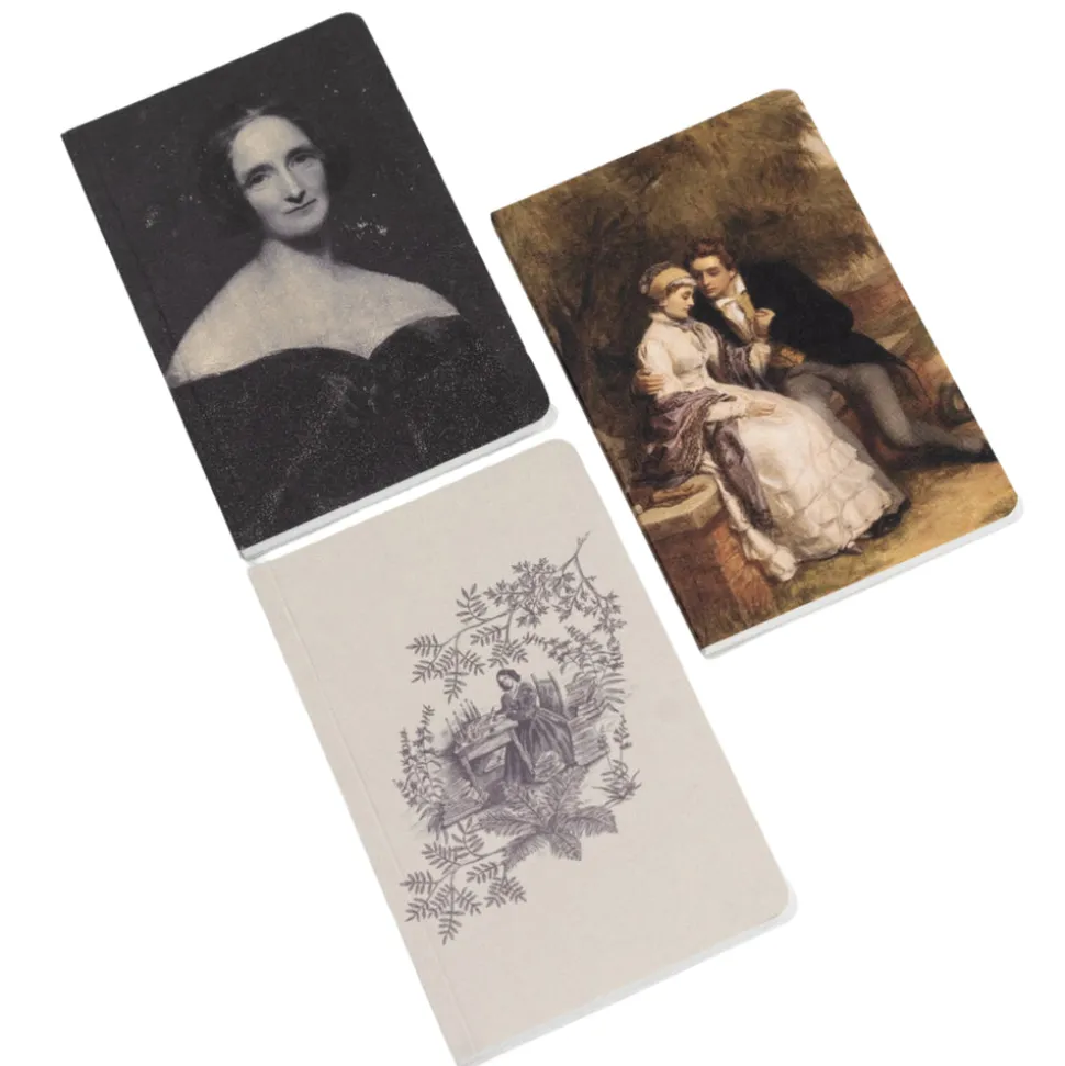 Portraits of Mary Shelley Pocket Journals, Set of 3