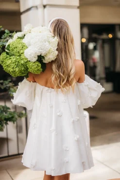 Posie Dress in Ivory