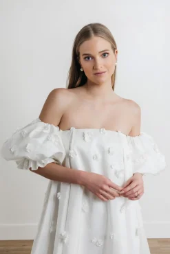 Posie Dress in Ivory