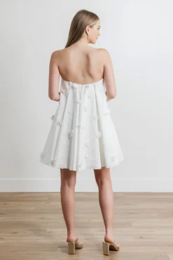 Posie Dress in Ivory