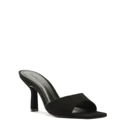 Posseni Suede Sandal in Black